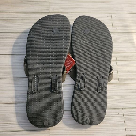 Havaianas NWT Gray Mens Sandals Flip Flops Size 13 - Picture 2 of 4